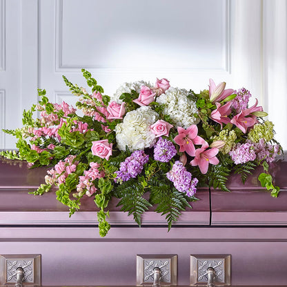 Life's Gratitude Casket Spray –  Lovely Flowers And Gifts, Islip Terrace NY