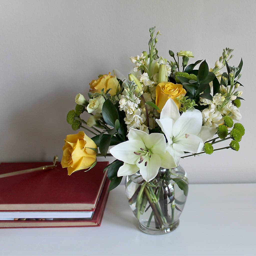 Hope & Serenity Bouquet –  Lovely Flowers And Gifts, Islip Terrace NY