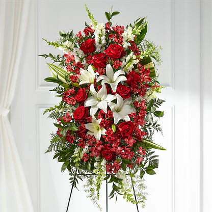 Everlasting Memory Standing Spray –  Lovely Flowers And Gifts, Islip Terrace NY