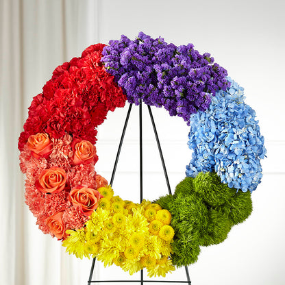 Circle of Love Wreath –  Lovely Flowers And Gifts, Islip Terrace NY