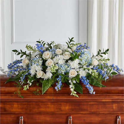 Timeless Essence Casket Spray –  Lovely Flowers And Gifts, Islip Terrace NY
