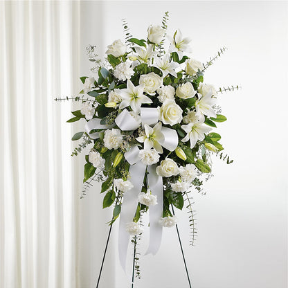 With Care Standing Spray –  Lovely Flowers And Gifts, Islip Terrace NY
