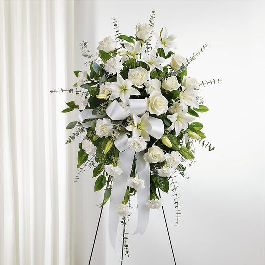 With Care Standing Spray –  Lovely Flowers And Gifts, Islip Terrace NY
