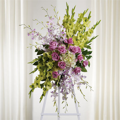 Lasting Legacy Standing Spray –  Lovely Flowers And Gifts, Islip Terrace NY
