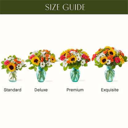 Sun-drenched Blooms Bouquet –  Lovely Flowers And Gifts, Islip Terrace NY
