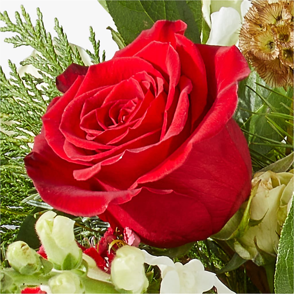 Deck the Halls Bouquet –  Lovely Flowers And Gifts, Islip Terrace NY