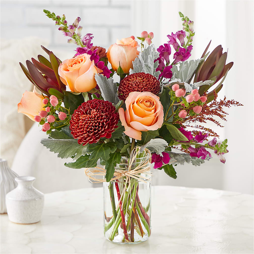 Moody Hues Bouquet –  Lovely Flowers And Gifts, Islip Terrace NY