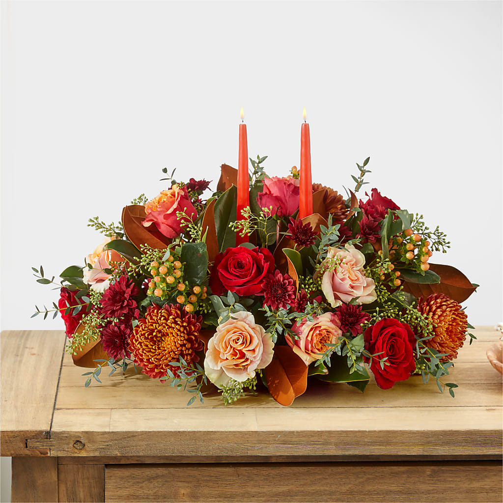 Gather Near Centerpiece –  Lovely Flowers And Gifts, Islip Terrace NY