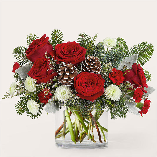 Yule Cheer Bouquet –  Lovely Flowers And Gifts, Islip Terrace NY