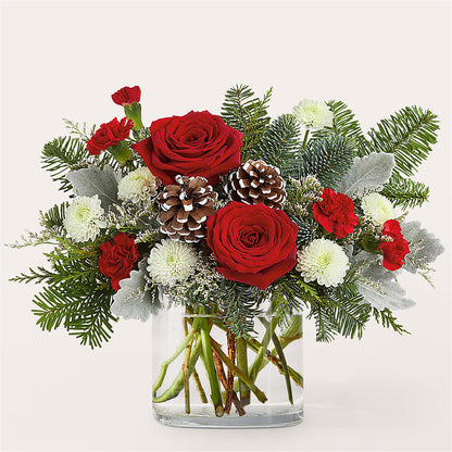 Yule Cheer Bouquet –  Lovely Flowers And Gifts, Islip Terrace NY