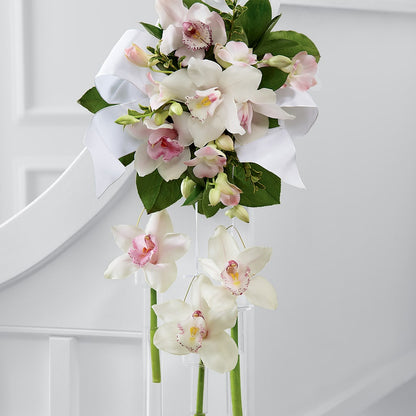 Perfect Entrance Pew Arrangement –  Lovely Flowers And Gifts, Islip Terrace NY