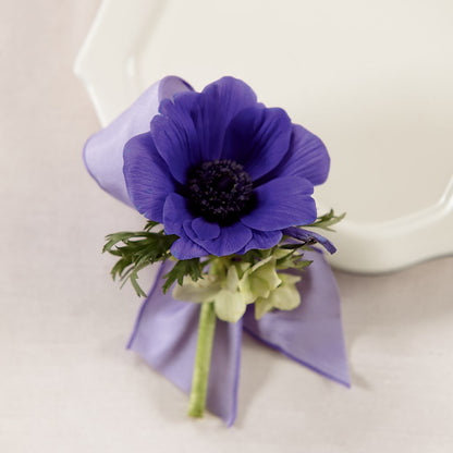 Purple Passion Boutonniere –  Lovely Flowers And Gifts, Islip Terrace NY