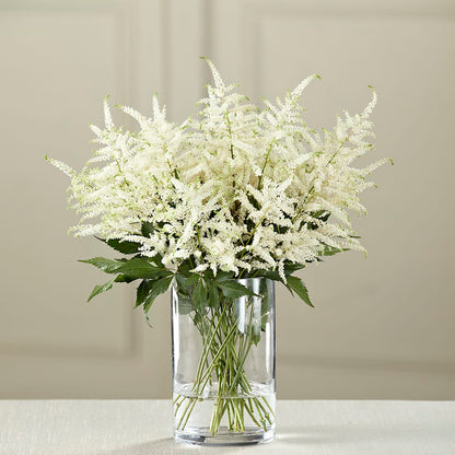 White Astilbe Bouquet –  Lovely Flowers And Gifts, Islip Terrace NY