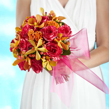 Brilliant Shades of Love Bouquet –  Lovely Flowers And Gifts, Islip Terrace NY