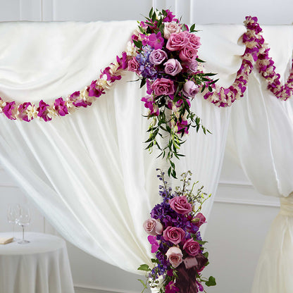 Color & Light Chuppah Decor –  Lovely Flowers And Gifts, Islip Terrace NY